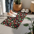 thumbnail image 4 of Strawberry Plants Fruit Flower Leaf Door Rugs,Washable Non Slip Door Mats Indoor,Decorative Door Mats,Entry Mat Indoor for Entrance,Bedroom,Kitchen,Bathroom,16"x24", 4 of 6