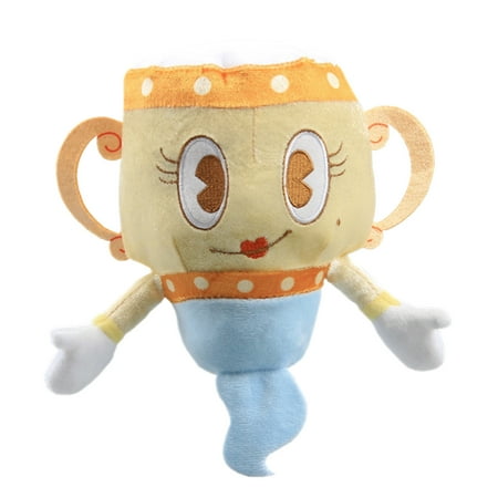 uiuoutoy Cuphead Game Toy The Legendary Chalice Stuffed Plush Toy 8''