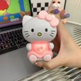 thumbnail image 5 of Sanrio confesión de dibujos animados que habla te amo Cinnamoroll Kuromi Melody regalo de confesión de San Valentín pareja lindos juguetes con sonido, 5 of 5