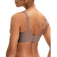 thumbnail image 4 of INNERSY Women's Nursing Bras for Breastfeeding Maternity Bra for Pregnancy Seamless Bralette(M,Mocha Brown), 4 of 9