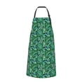 thumbnail image 2 of Bingfone Monstera Leaves Apron Gifts For Men, Women Professional Grade Chef Apron for Kitchen,BBQ & Grill, 2 of 8