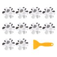 thumbnail image 1 of 10pcs Anti Skid Shower Stickers Bathtub Self-Adhesive Tape Strips with Scraper, 1 of 7