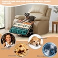 thumbnail image 5 of ZIATUBLES Running Horse Tribal Sunset Print Recliner Chair Cover, Quilted Polyester Anti-Slip Furniture Protector, Washable Pets Friendly Recliner Couch Slipcover for Living Room, 5 of 8