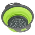 thumbnail image 4 of Collapsible Drain Basket,Drain Basket Silicone Round Vegetable Colander Washing Basket Kitchen Proven Performance, 4 of 8