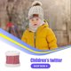 thumbnail image 5 of Sonducket Bufanda Conjunto de gorro y guantes para niños Gorro de punto Gorro Delicados productos para niños Estirable Clima frío Cómodo Bufanda rosa Sombreros bufanda rosa, 5 of 6