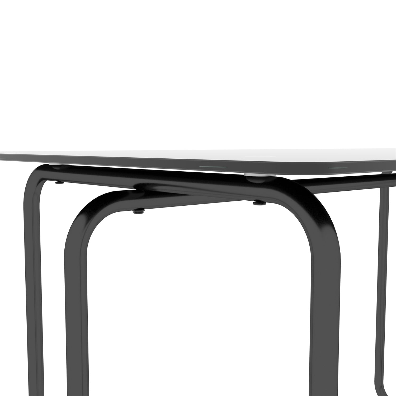Yardi Yard Rectangle Tempered Glass Dining Table with Metal Frame for Kitchen Breakfast Furniture, Black Yardi Yard Rectangle Tempered Glass Dining Table with Metal Frame for Kitchen Breakfast Furniture, Black