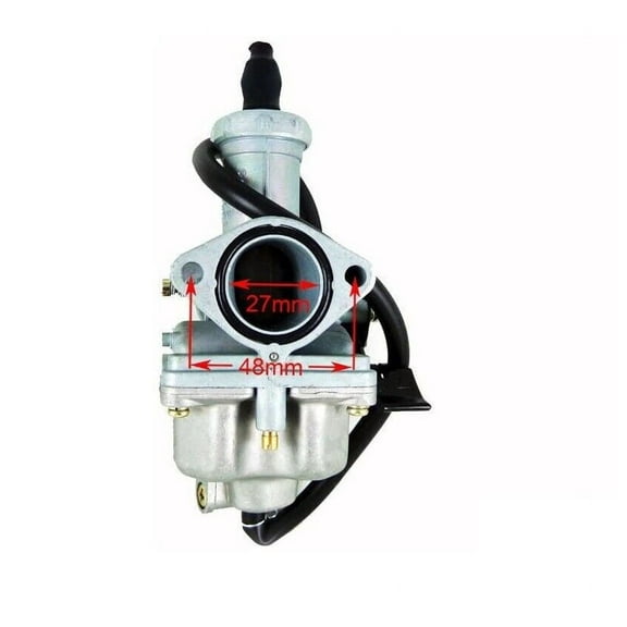 27MM CARBURETOR HONDA CRF XR 100 200 CRF150F ATC 185 ATC185 82 3 Wheeler 150 200cc Lever choke Chinese ATV Quad CARB PZ27 CA07