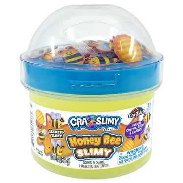 Cra-Z-Art Cra-Z-Slimy Honey Bee Slime, Yellow Slime, Ages 6 and up