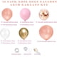 thumbnail image 4 of Kit de arco de guirnalda de globos de oro rosa, 150 piezas de globos de látex de confeti de oro rosa, rosa, blanco y dorado para baby shower, boda, cumpleaños, graduación, aniversario, 4 of 5