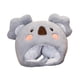 thumbnail image 5 of Gorro de Koala de felpa para niños y niñas, funda cálida, gorro novedoso, tocado para carnaval, Festival, accesorios para juegos de rol, 5 of 7