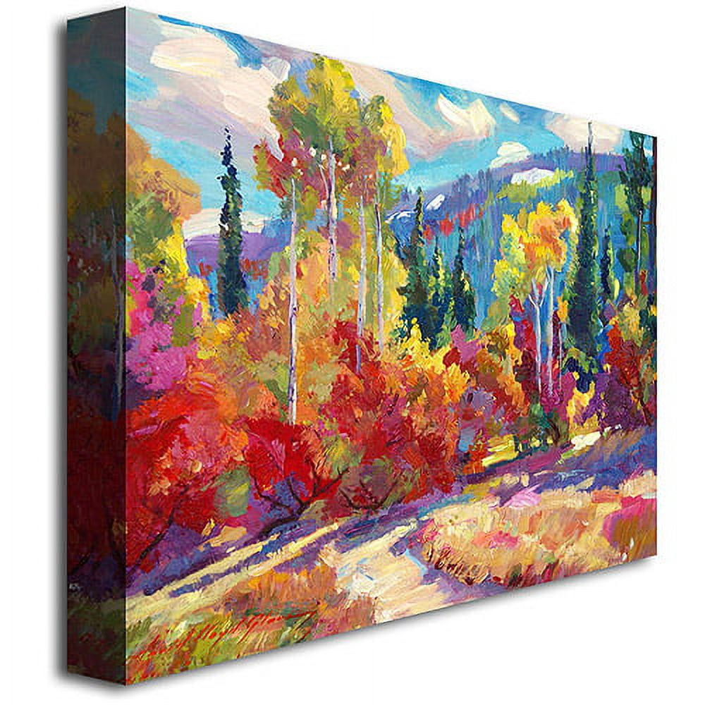 Trademark Art "The Colors of New Hampshire" Canvas Wall Art by David Lloyd Glover