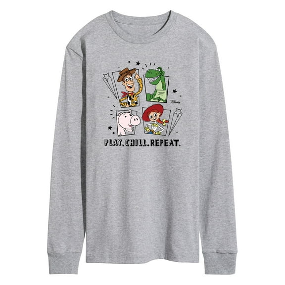 Toy Story - Play Chill Repeat - Men's Long Sleeve T-Shirt