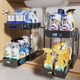 thumbnail image 1 of Under Sink Organizers and Storage, Pull Out Kitchen Bathroom Cabinet Organizer, Under Sink Storage for Bathroom Kitchen, Under Counter Storage Organizer with Hooks, 1 of 9