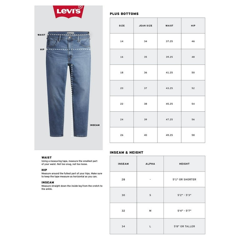 Levi's Women's Plus-Size 414 Classic Straight Jean's, Northwest