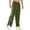 Army Green-c, variant on Men's Tear Away Pants Loose Fit Easy Care Side Full Zipper Casual Adaptive Post Surgery Sweatpants Recovery Pants With Pockets
