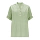 thumbnail image 4 of Camisetas de Cuello en V de Manga Larga para las Mujeres Blusa Casual de Color Sólido, Botón Delantero Suelto de Ajuste Superior de Verano, 4 of 8