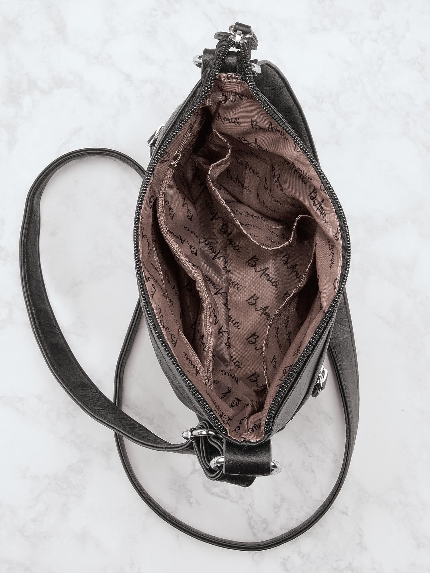 amici accessories faux leather backpack Designer backpacks & designer messenger bags repellent nylon Baphomet Mini Faux Fur Backpack