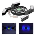 thumbnail image 2 of Domqga Laptop Cooler Pad with Luminous Large Fan USB Notebook Computer Foldable Stand DR‑S08,Computer  Cooler,Laptop    Cooling Stand, 2 of 8