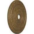 thumbnail image 3 of Ekena Millwork 25 3/8"OD x 3 3/8"ID x 1 3/8"P Cole Ceiling Medallion (Fits Canopies up to 9 1/8"), Hand-Painted Rubbed Bronze, 3 of 7