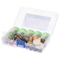 thumbnail image 1 of 217pcs 1/8-inch Shank Rotary Tool Accessories Set Sanding Grinding Brushing Polishing Bits Accessory Kit with Storage Box for Grinder, 1 of 7