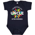 thumbnail image 3 of Inktastic I Support My Uncle Autism Awareness Boys or Girls Baby Bodysuit, 3 of 5