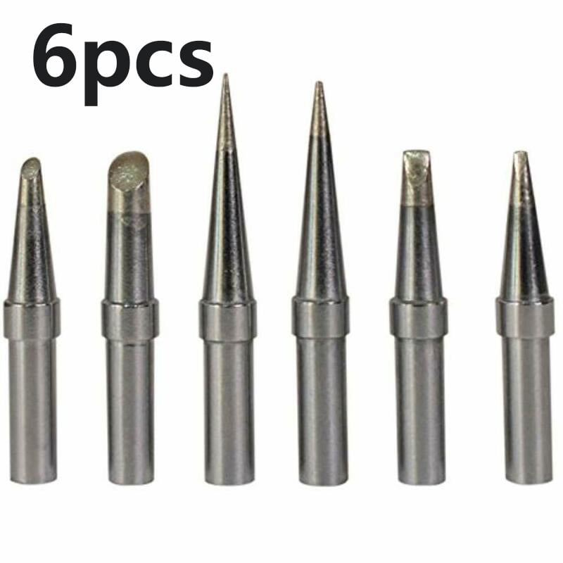 6 Pcs/Set Replacement ET Soldering Iron Tips For Weller WE1010NA WESD51 WES50/51 