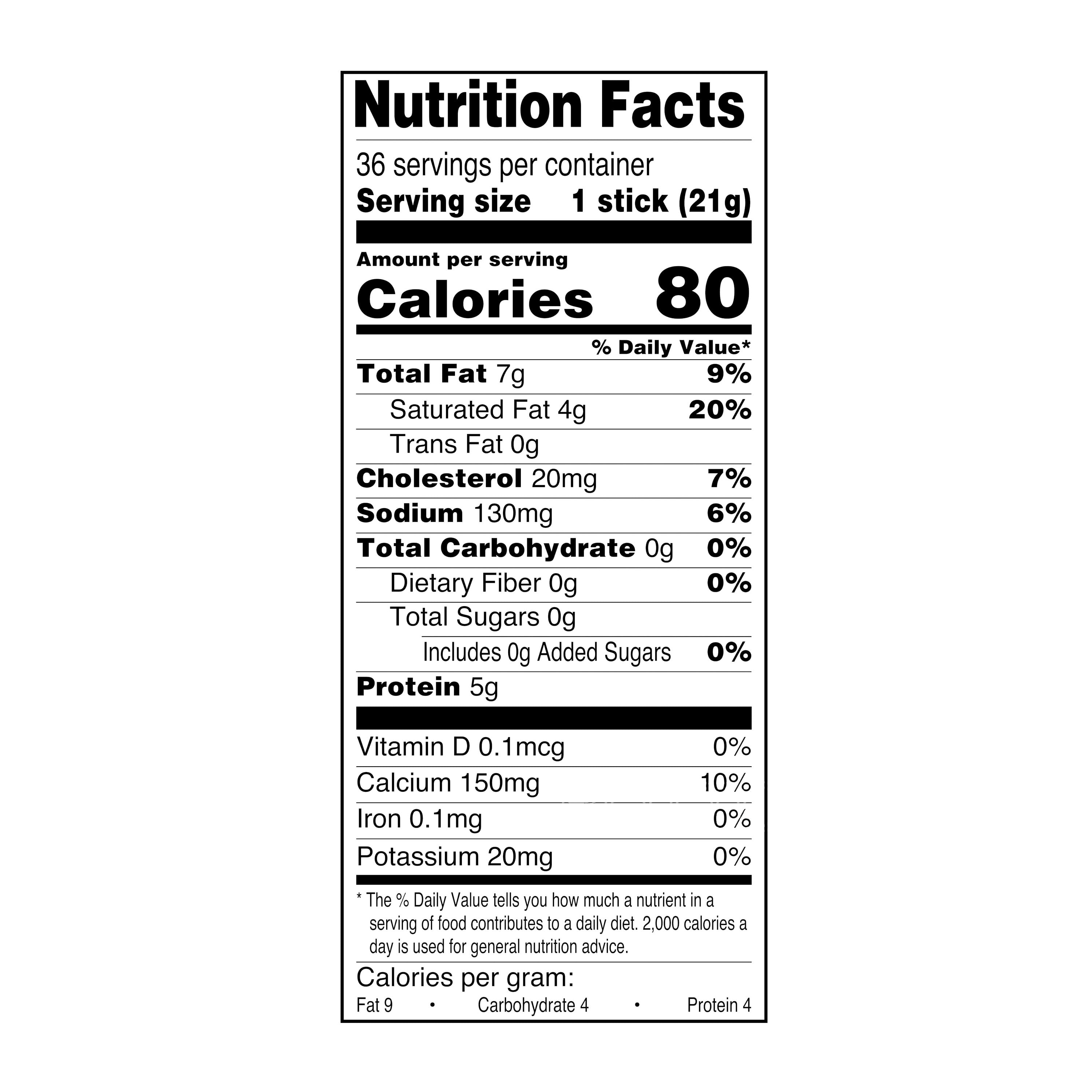 Great Value Colby & Monterey Jack Cheese Snack, 27 oz Bag, 36 Cheese Sticks