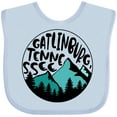 thumbnail image 3 of Inktastic Gatlinburg, Tennessee- Mountains Boys or Girls Baby Bib, 3 of 4