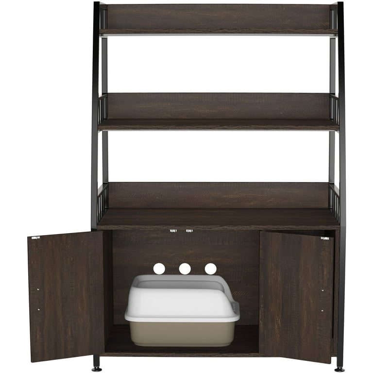 Cat litter box shelf 2025