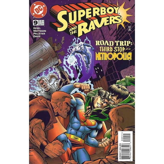 Superboy And the Ravers #9 VF ; DC Comic Book