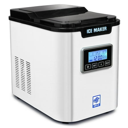 mrp us portable ice maker model# ic703 with 3 selectable cube size (white) for home, offices, schools & commercial use