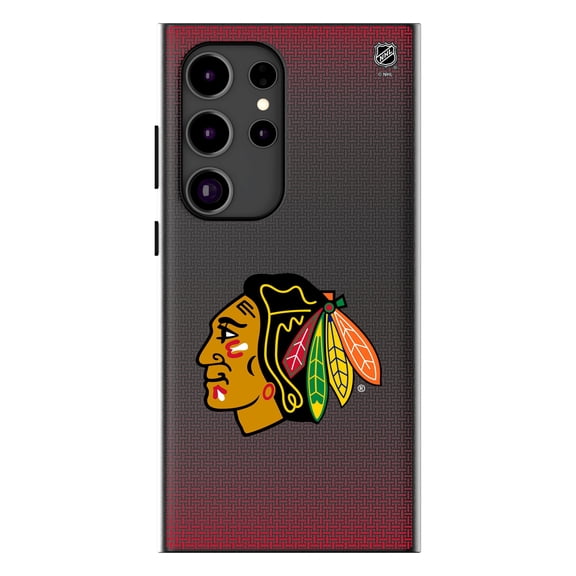 Keyscaper Chicago Blackhawks Linen Galaxy Magnetic Bump Case