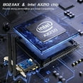 thumbnail image 3 of EDUP PCIe WiFi 6E Card Bluetooth 5.2 AX5400 Mbps AX210 Tri-Band 6Ghz/ 5.8GHz/2.4GHz PCI-E Wireless WiFi Network Adapter, 3 of 5