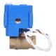 thumbnail image 3 of Válvula De Bola Eléctrica, Nivel De Protección IP67 1.0Mpa Presión Máxima De Trabajo DC 12V Válvulas De Bolas Motorizadas De Latón BSP Duraderas Para Tratamiento De Agua, 3 of 7