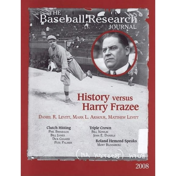The Baseball Research Journal (Brj), Volume 37, (Paperback)