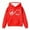 Red, variant on Tween Girls Hoodies Sweatshirts Winter Warm Pullover With Pocket Cute Horse Print Long Sleeve Hooded Sweatshirt Kids Clothing Red Size 10-11T