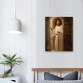 thumbnail image 3 of Nawypu  Jesus Is Knocking At The Door Painting Jesus Christ Poster Canvas Picture Printing Wall Art Decoration Posters Aesthetic Living Room Bedroom Home Background Wall Decor Framed, 3 of 4