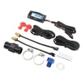 thumbnail image 3 of Motorcycle , 4 In 1 Water Oil Temperature Time Voltage Gauge LCD Digital Display DC12V Universal For Motorcycle, 3 of 8