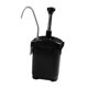 thumbnail image 2 of Dispensador de salsas con bomba, botella dispensadora de condimentos de 2,5 L de gran capacidad, herramienta de dispensación de condimentos a presión negro, 2 of 8