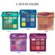 thumbnail image 4 of Paleta de sombras de ojos mate, paleta de sombras de ojos de 9 colores, sombra de ojos de maquillaje altamente pigmentada resistente al agua, 4 of 7