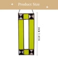 thumbnail image 3 of Handmade Stained Glass Photobooth Frame, Vertical Hanging Photo Strip Frame, Copper Foil Glass Picture Frame for Memory Display (#G), 3 of 4