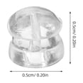 thumbnail image 2 of Milisten 30Ud De Silicona Transparente Para Aretes Ajuste Seguro Y Antideslizante, 2 of 7