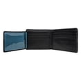 thumbnail image 5 of Hidesign Angle Stitch RFID-blocking Multicompartment Black/Brown Leather Wallet, 5 of 5