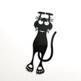 thumbnail image 3 of Marcador de gato curioso para amantes de los gatos, marcapáginas de pata de gato, bonito juego de marcadores de libros de animales para amantes de la lectura de libros, marcadores de página de li, 3 of 5