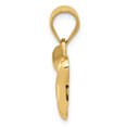 thumbnail image 2 of 14K Yellow Gold Charm Pendant 14 mm 13 Chai, 2 of 4