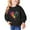 Black, variant on Odeerbi Toddler Girls Crewneck Sweatshirts Pullover Sweatshirts Children's Fall Winter Sweatshirt Heart Print Long Sleeve Sweater Top Black