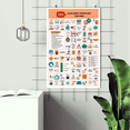 thumbnail image 2 of LOLUIS 101 Calm Down Strategies Poster, Emotional Regulation Skills Poster, Mental Health Poster for Kids Teens (Unframed 24"x36"), 2 of 7