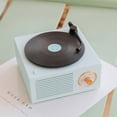 thumbnail image 2 of Reproductor De Discos De Vinilo, Altavoz Bluetooth, Altavoz Pequeño Inalámbrico De Escritorio Retro Yuarrent EL010517-00, 2 of 5