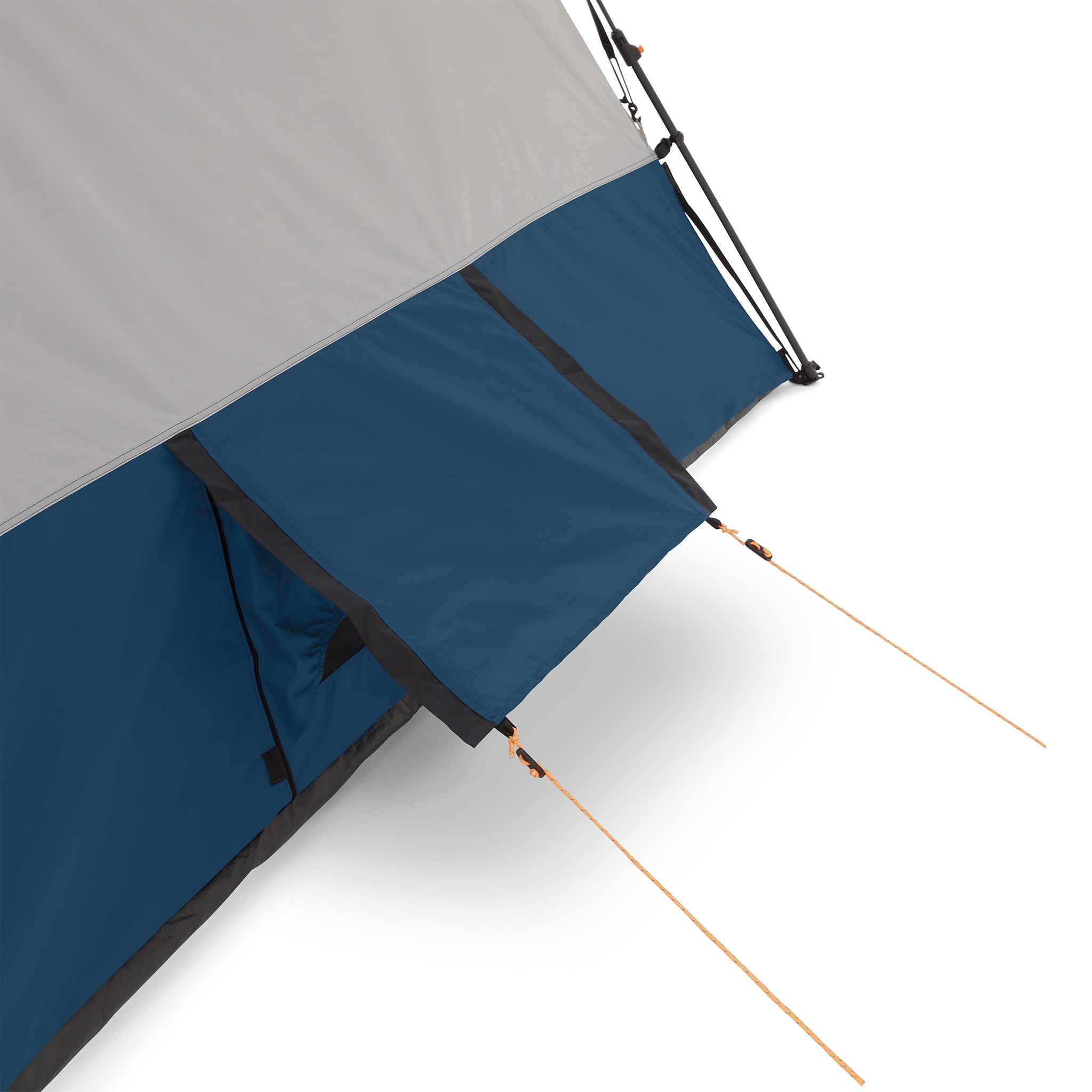 Ozark Trail 4 Person Family Instant Cabin Tent, 8' x 7' x 54", made with recycled materials, blue