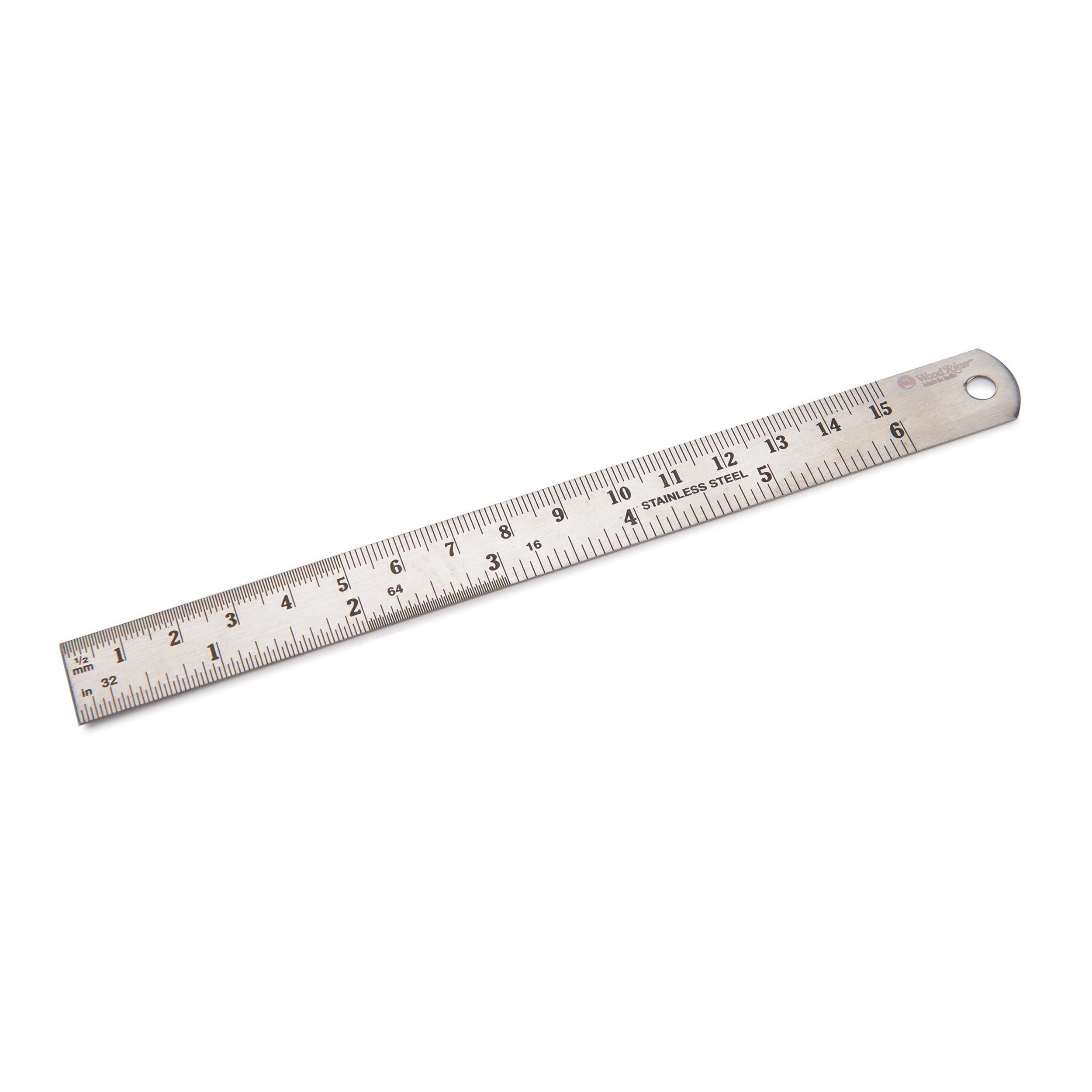 Dekton 150mm Stainless Steel Ruler Metal Ruler 